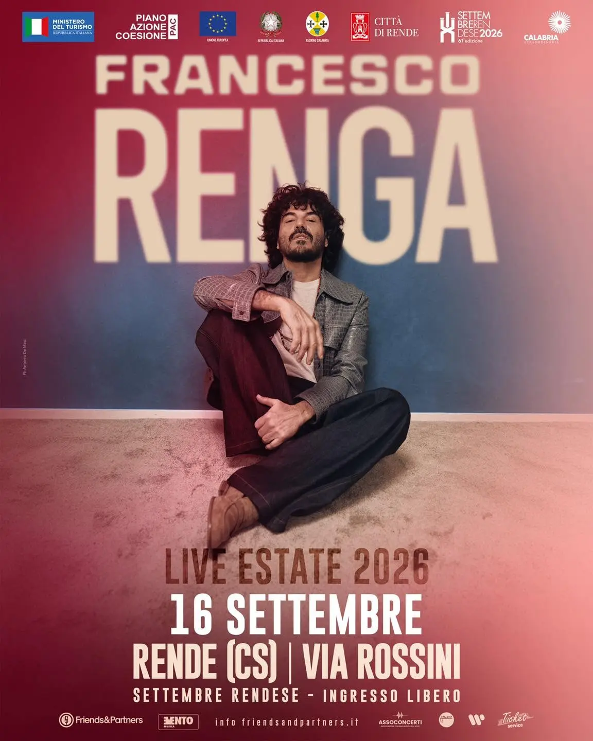 Settembre Rendese | Francesco Renga